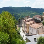 A fairytale town Buzet in northern Istria is at the foot of the Ćićarija slopes