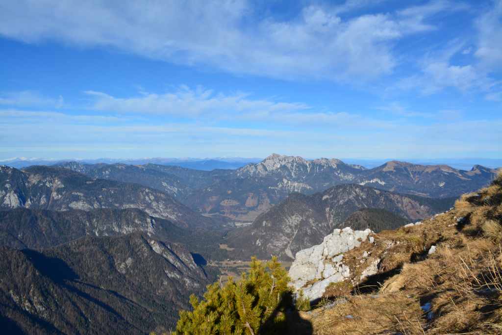 Walking slowly toward the sky: a gentle ascent to Debela Peč, Julian Alps, Slovenia