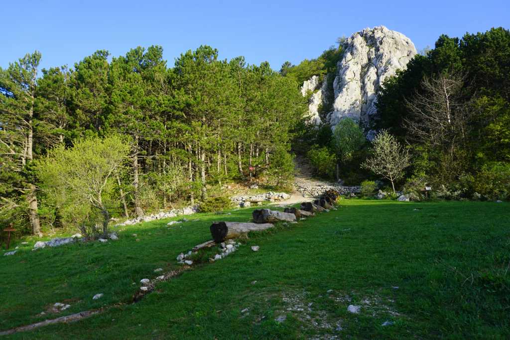 Korita spring, Ćićarija mountain, Istria.