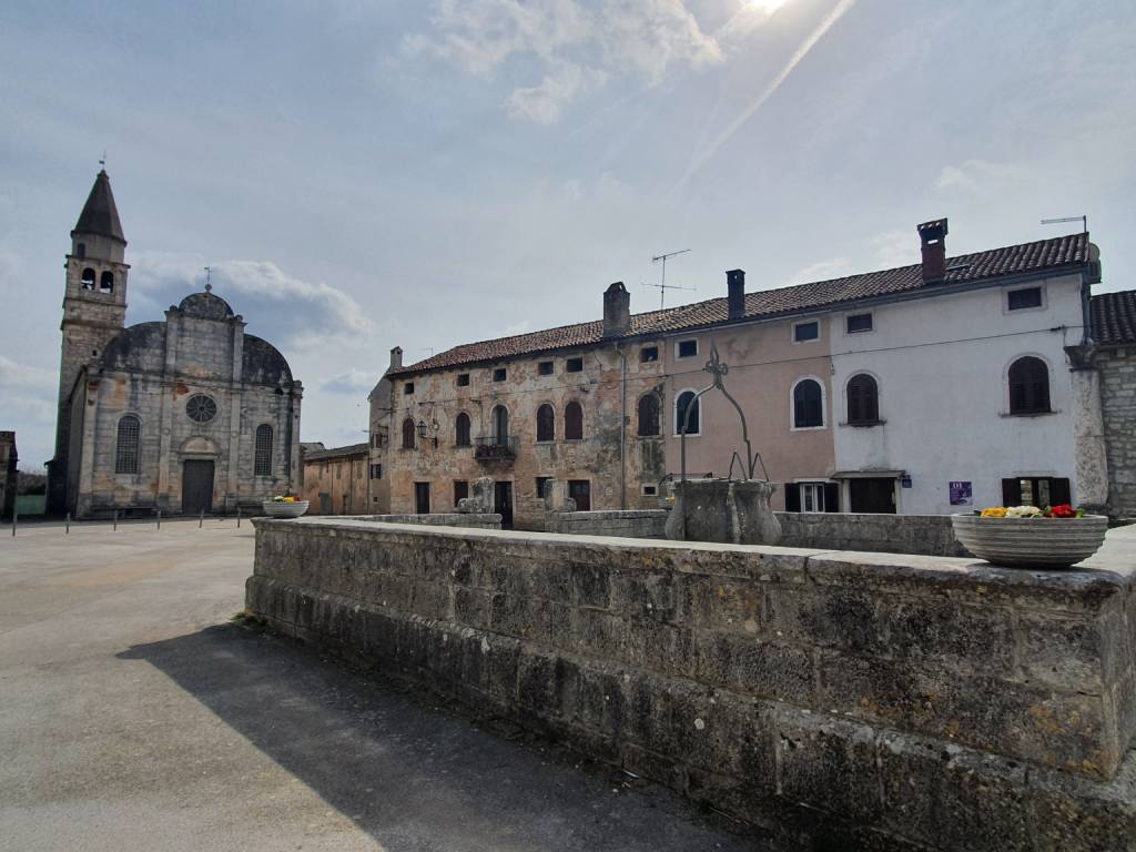 Svetvinčenat, the site of a medieval castle