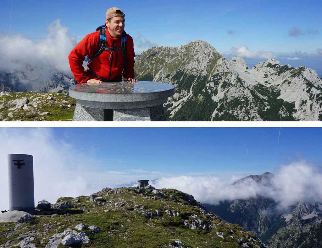 Begunjščica, Veliki Vrh of Begunjščica. Photo © M.R., Z.R., 2019