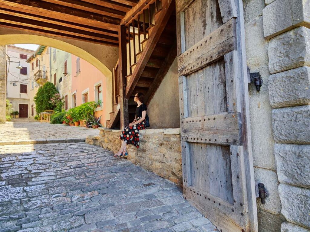 Buzet, afternoon breeze.