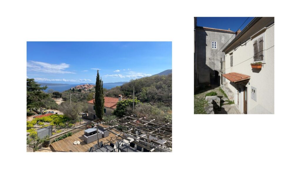 Cres, Slow Things to Do, Beli, hilltop above the sea. Photo credit Zdravko R.