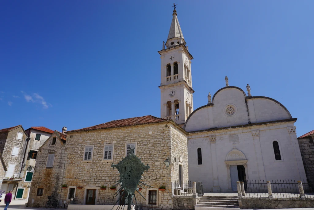 Mediterranean Hvar, Church of the Assumption of Mary, Jelsa. Photo credit Zdravko R.