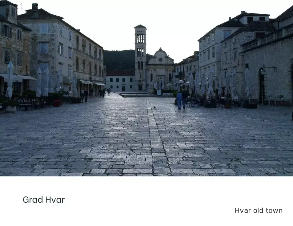 Mediterranean Hvar, old town. Photo credit Mario R.