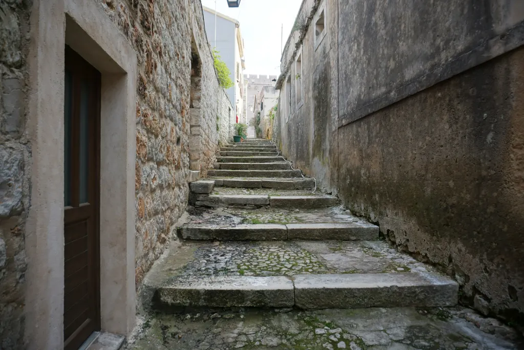 Mediterranean Hvar, stone steps. Photo credit Zdravko R.