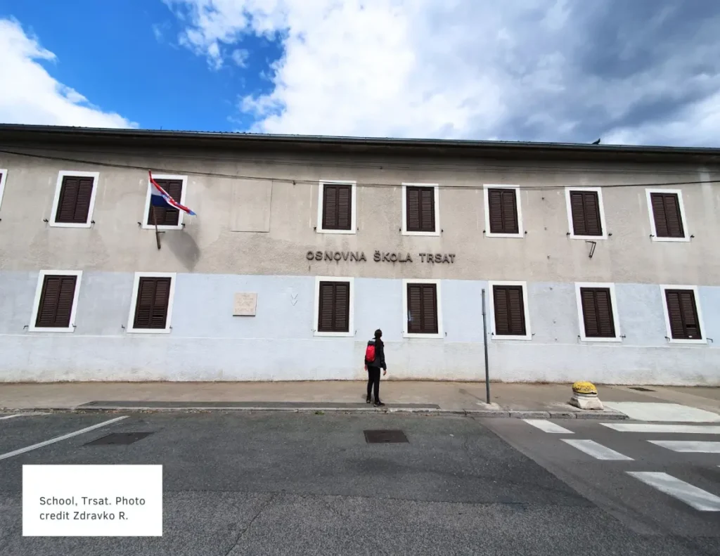 Rijeka,, Trsat school. Photo credit Zdravko R.