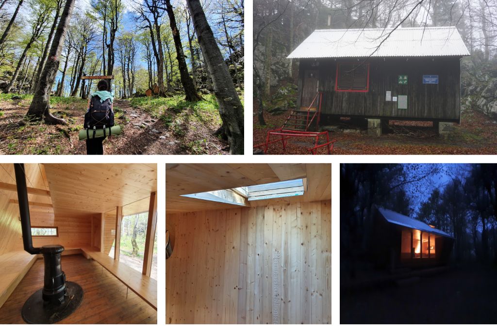 Vihoraški put, Dragutin Hirtz, a mountain shelter resting quietly along the trail. Photo credit by Zdravko R.