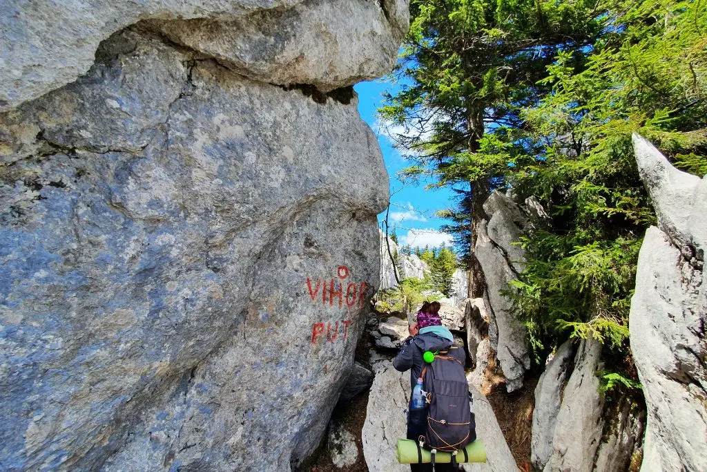 Vihoraški put, along the trail, where every step becomes part of the landscape. Photo credit by Zdravko R.