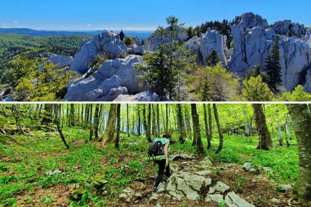 Vihoraški put, exploring the trail, where time slows between forest and stone. Photo credit by Zdravko R.
