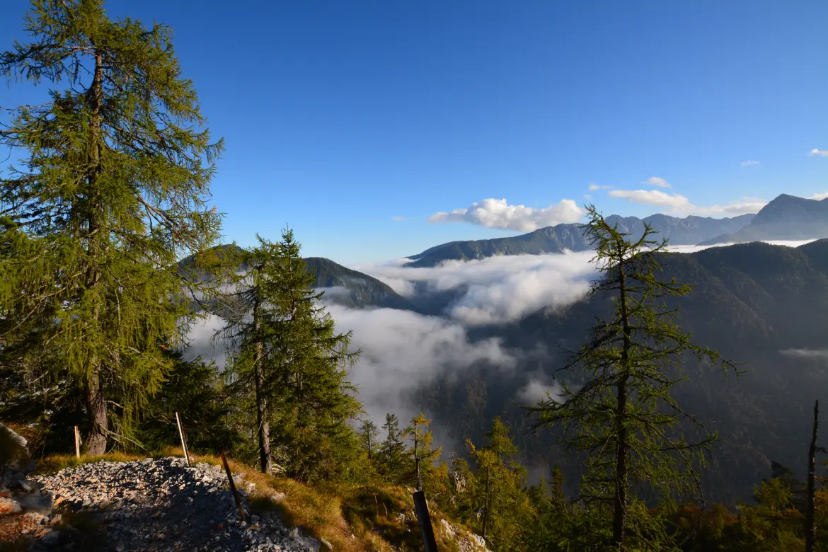 Vrtaško Sleme, above the clouds. Photo credit Zdravko R., 2016